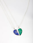 Kids Rhodium Heart Necklace Pack