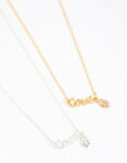 Mixed Metal Necklace Pack