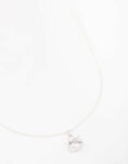 Silver Circle Necklace